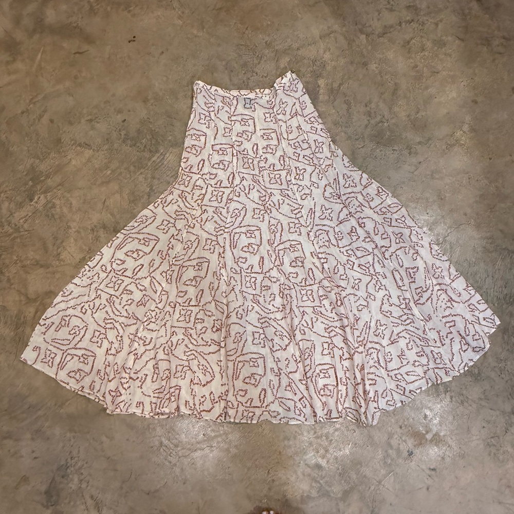 Vintage Ducci by Mahin A-Line Mido Skirt
